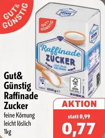 Aktiv Irma Gut& Günstig Raffinade Zucker Angebot