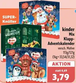 Aktiv Irma kinder Mix Klapp Adventskalender Angebot