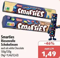 Aktiv Irma Smarties Riesenrolle Schokolinsen Angebot
