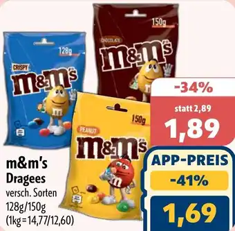 Aktiv Irma m&m's Dragees Angebot