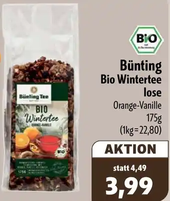 Aktiv Irma Bünting Bio Wintertee lose Angebot