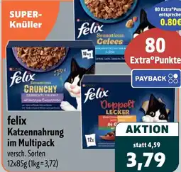 Aktiv Irma felix Katzennahrung im Multipack Angebot