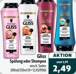 Aktiv Irma Gliss Spülung oder Shampoo Angebot