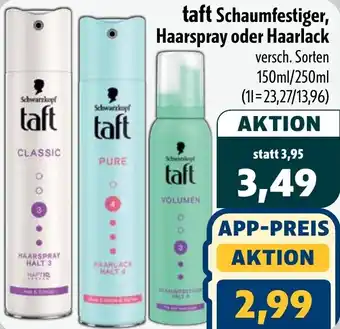 Aktiv Irma taft Schaumfestiger, Haarspray oder Haarlack Angebot
