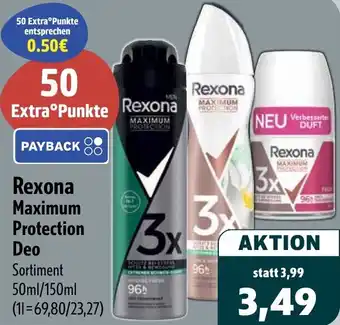 Aktiv Irma Rexona Maximum Protection Deo Angebot