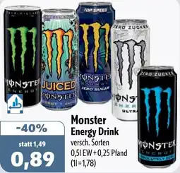 Aktiv Irma Monster Energy Drink Angebot