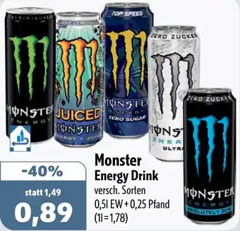 Aktiv Irma Monster Energy Drink Angebot