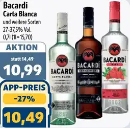 Aktiv Irma Bacardi Carta Blanca Angebot