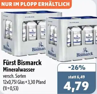 Aktiv Irma Fürst Bismarck Mineralwasser Angebot