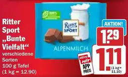 HIT Ritter Sport ,,Bunte Vielfalt" Angebot