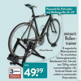 Aldi Nord Bikemate Rollentrainer Angebot