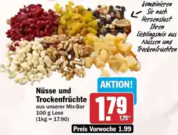HIT Nüsse und Trockenfrüchte Angebot