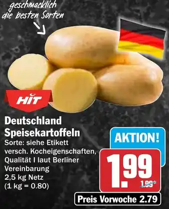 HIT Deutschland Speisekartoffeln Angebot