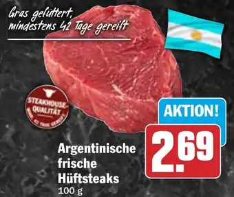 HIT Argentinische frische Hüftsteaks Angebot