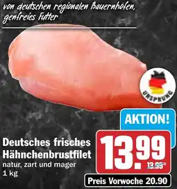 HIT Deutsches frisches Hähnchenbrustfilet Angebot