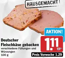 HIT Deutscher Fleischkäse gebacken Angebot