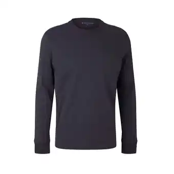 Netto Marken-Discount Tom Tailor Longsleeve Langarmshirt mit Logo-Print und Rundhalsausschnitt Angebot