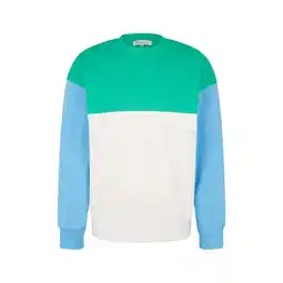 Netto Marken-Discount Tom Tailor Sweatshirt Pullover ohne Kapuze mit Color-Block Angebot