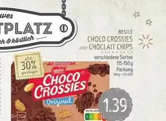 Edeka Struve Nestlé Choco Crossies Oder Choclait Chips Angebot