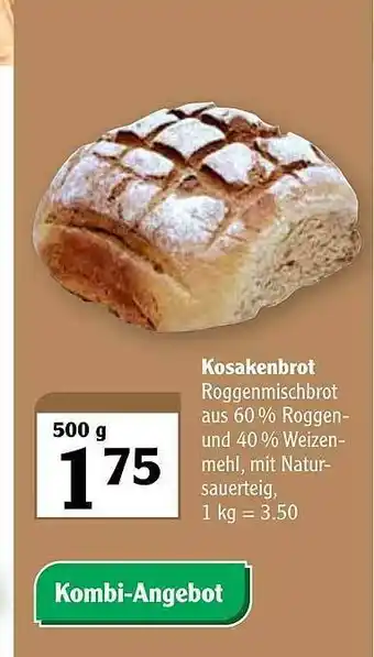 Globus Kosakenbrot Angebot