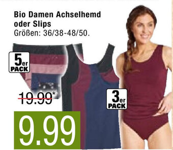 Marktkauf Bio Damen Achselhemd oder Slips Angebot