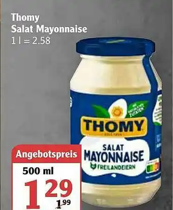 Globus Thomy Salat Mayonnaise Angebot