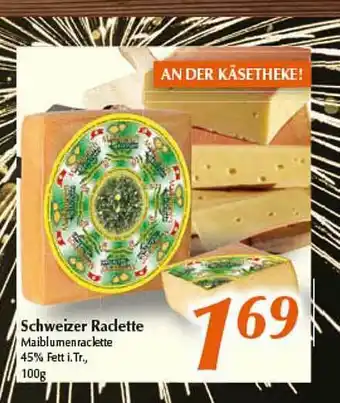 inkoop Schweizer Raclette Angebot