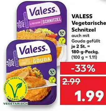 Kaufland Valess Vegetarische Schnitzel Angebot