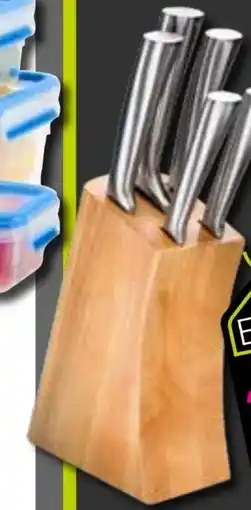 Möbel Inhofer Messerblock New Steel Design 6-tlg Angebot