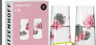 Möbel Inhofer Ritzenhoff Spritzerglas Sommersonett 2er-Set Angebot