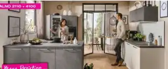 Möbel Inhofer Alno Einbauküche 2110 + 4100 Angebot