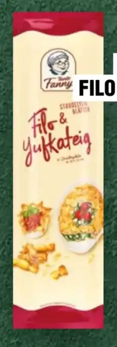 Handelshof Tante Fanny Filo & Yufkateig Strudelteig Blätter Angebot