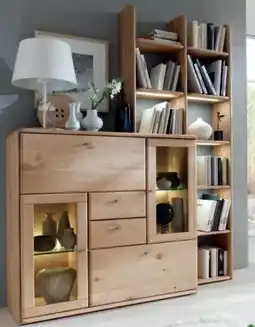 Möbel Inhofer Mondo Multifunktions-Highboard Natur Angebot