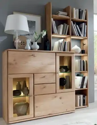 Möbel Inhofer Mondo Multifunktions-Highboard Natur Angebot