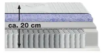 Möbel Inhofer Mondo Matratzen Ligula Gel-active 20 TTFK Angebot