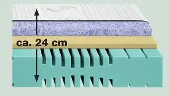 Möbel Inhofer Mondo Matratzen Ligula Gel-active 24 KS Angebot