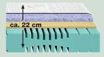 Möbel Inhofer Mondo Matratzen Ligula Gel-active 22 KS Angebot