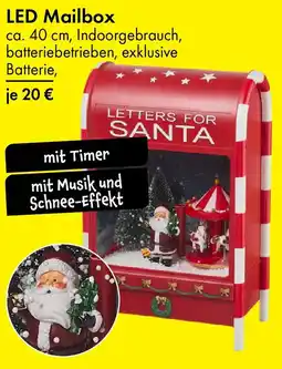 TEDi LED Mailbox Angebot