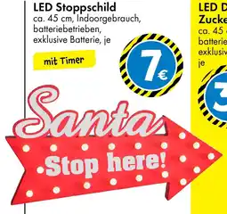 TEDi LED Stoppschild Angebot