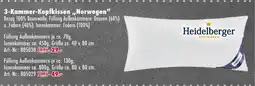 Möbel Mahler Heidelberger bettwaren 3-kammer-kopfkissen 'norwegen' Angebot