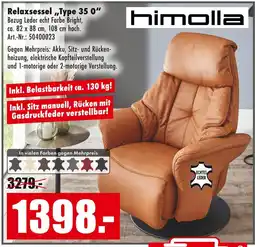 Möbel Mahler Himolla relaxsessel „type 35 o“ Angebot