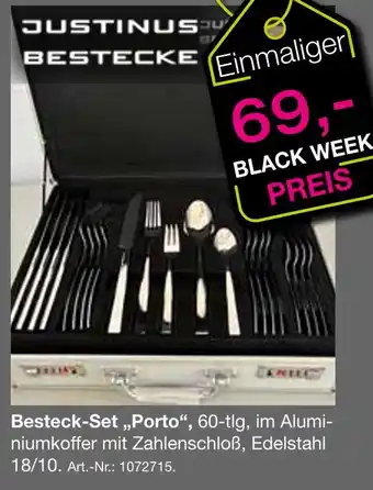 Möbel Inhofer Justinus bestecke besteck-set 'porto' Angebot