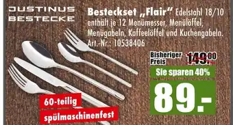 Möbel Mahler Justinus bestecke besteckset flair Angebot