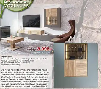 Möbel Inhofer Voglauer wohnwand Angebot