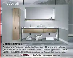 Möbel Inhofer V/quell badkombination Angebot