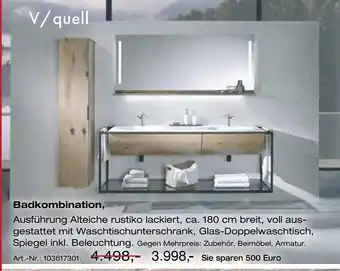 Möbel Inhofer V/quell badkombination Angebot