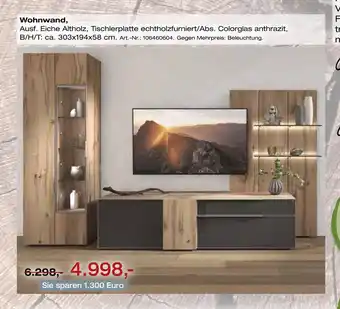 Möbel Inhofer Wohnwand Angebot