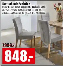 Möbel Mahler Esstisch mit funktion Angebot