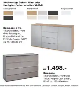 Möbel Inhofer Kommode b/h/t ca. 151x86x46 cm Angebot