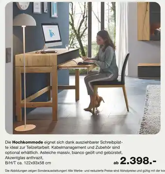 Möbel Inhofer Hochkommode Angebot